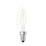 Ledvance Classic LED E14 Kaars Filament Helder 2.5W 250lm - 827 Zeer Warm Wit | Vervangt 25W