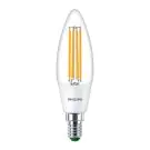 Philips MASTER LED Kaars E14 Filament Helder 2.3W 485lm - 840 Koel Wit | Vervangt 40W