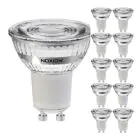 Voordeelpak 10x Noxion LED Spot GU10 PAR16 3.6W 345lm 36D - 830 Warm Wit | Vervangt 50W