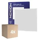 Voordeelpak 4x Noxion LED Paneel Delta Value V5 Backlit 28W 3920lm - 830-840 CCT | 60x60cm - UGR 