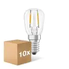 Voordeelpak 10x Ledvance Special LED E14 Buis one-handed Filament Helder 1.3W 110lm - 827 Zeer Warm Wit | Vervangt 12W