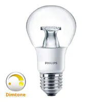 E27 Philips Dimtone LED lampen